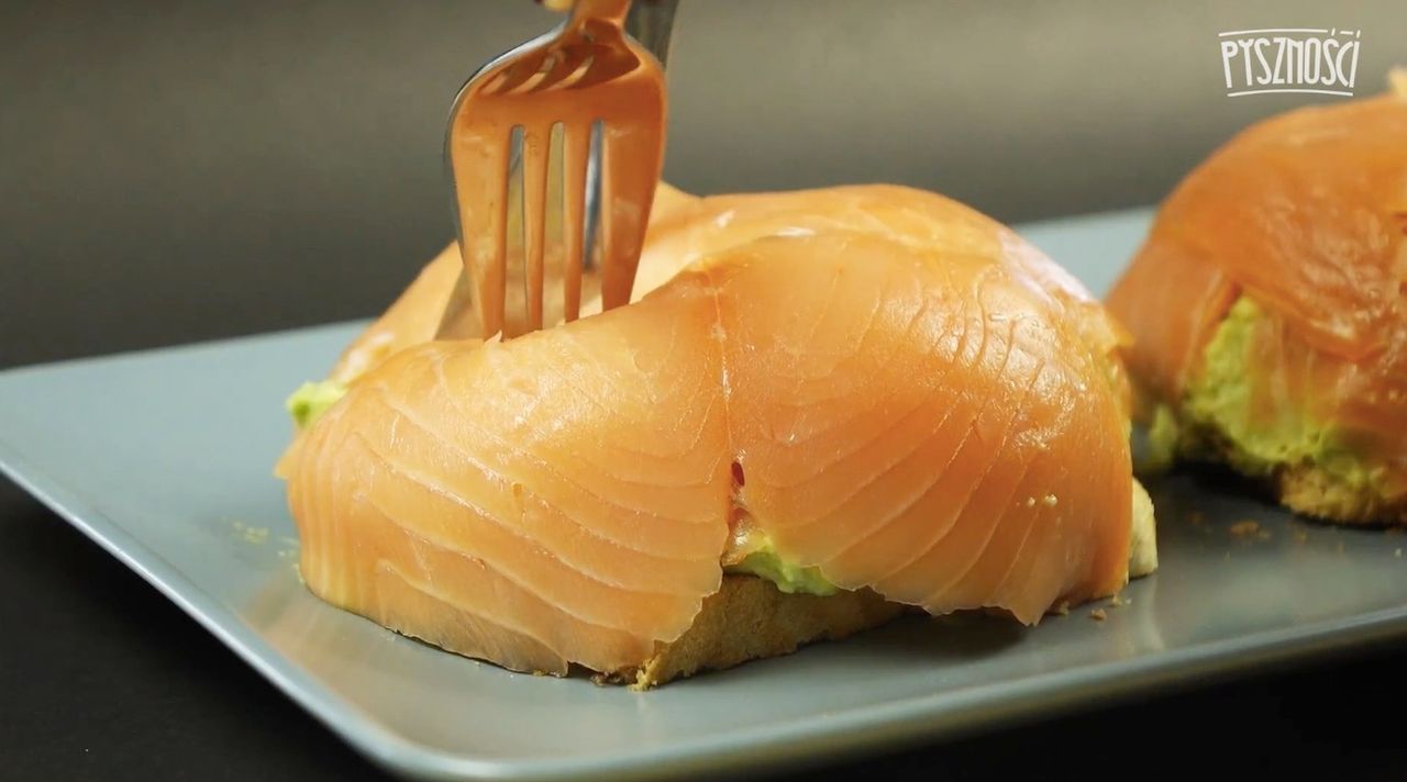 Łososiowa kopuła z niespodzianką