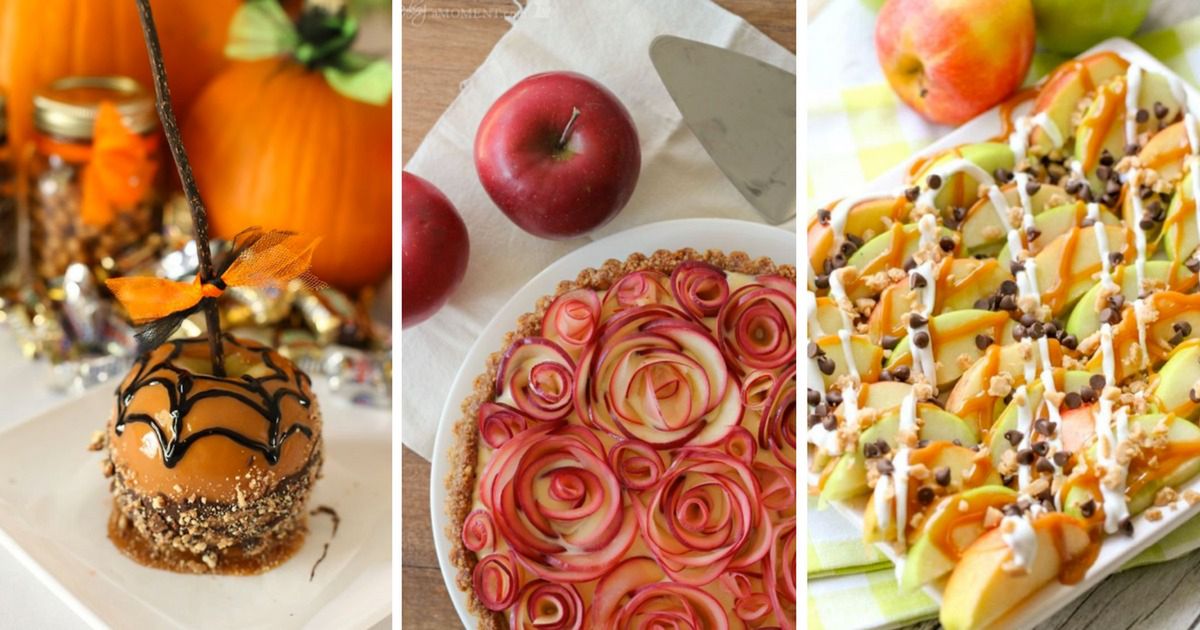 15 pomysłów z jabłkiem w roli głównej. Musisz je wypróbować tej jesieni