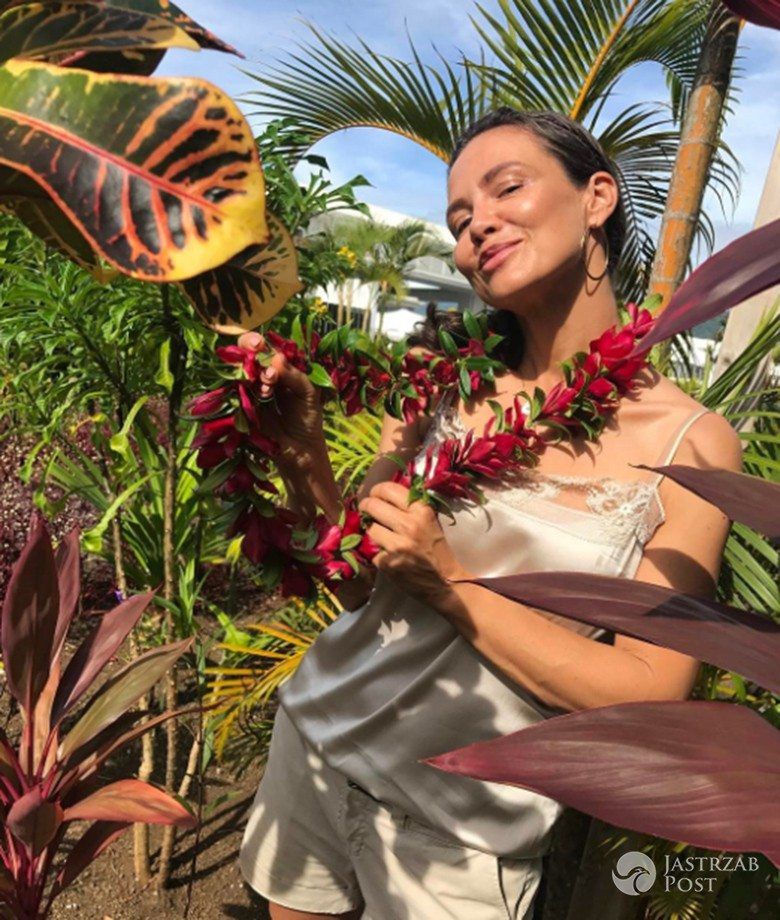 Kinga Rusin jak Vaiana z filmu Disney'a