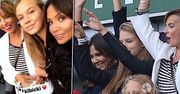 Wielki Mecz TVN vs WOŚP: Kinga Rusin z córką szaleją na stadionie! Iga Lis kibicowała drużynie ojca czy TVN?