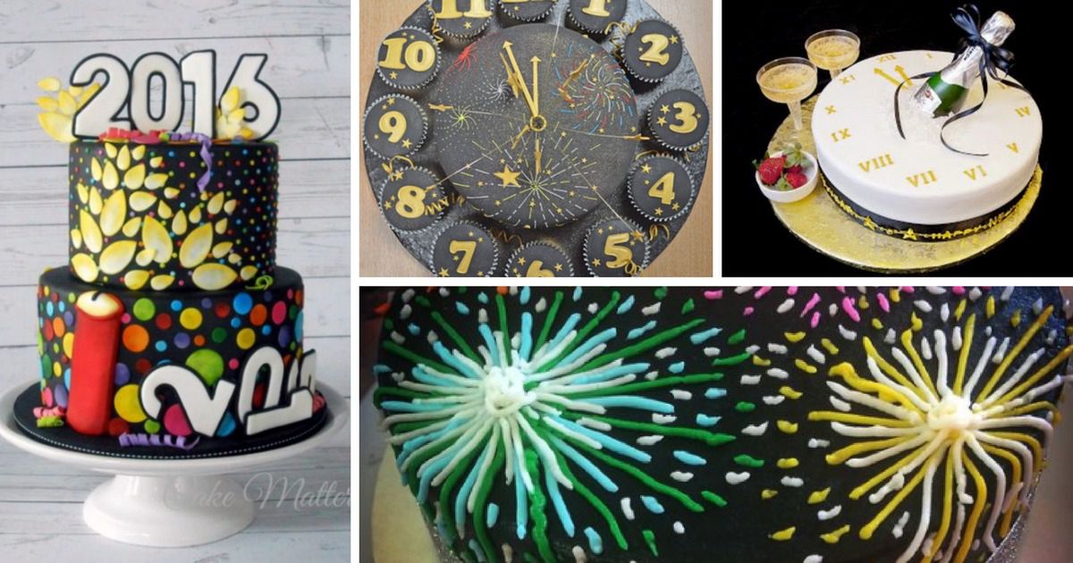 Torty w wydaniu sylwestrowym. Czegoś takiego jeszcze nie widziałaś!