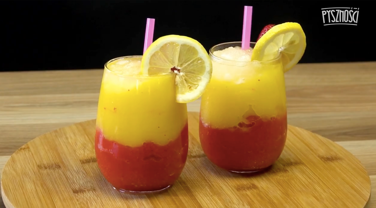 Lemoniada w wydaniu ombre