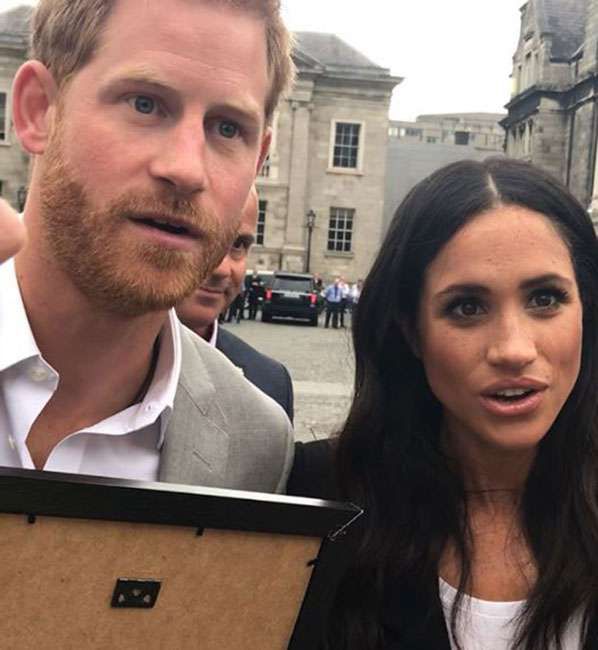 Meghan Markle i książę Harry zachwyceni prezentem