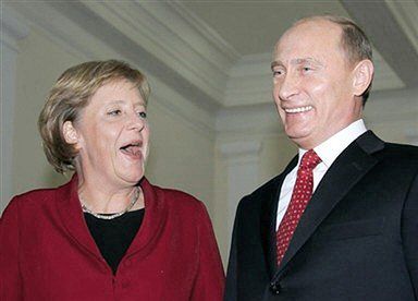 Merkel i Putin zostali przyjaciółmi