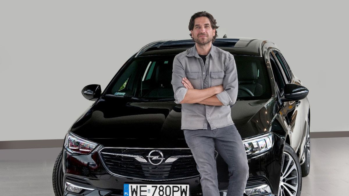 Marcin Dorociński i Opel Insignia