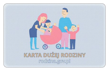 Wzór Karty Dużej Rodziny 