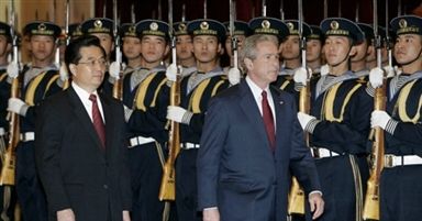 Bush w Chinach