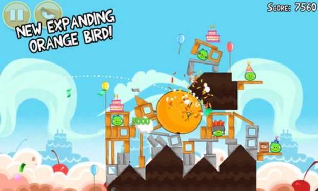Niech im gwiazdka pomyślności, czyli drugie urodziny Angry Birds
