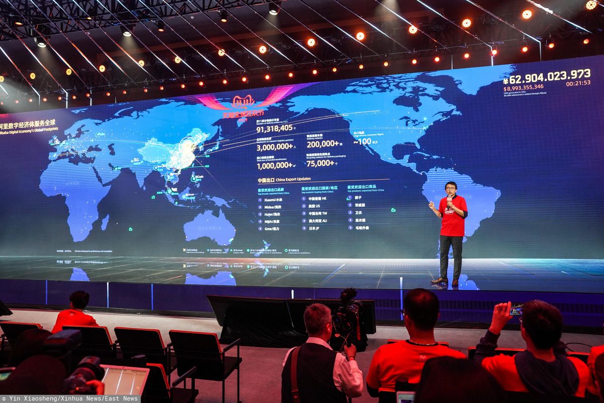 Dzień Singla w Chinach. Alibaba w ciągu godziny sprzedał towary za 50 mld zł