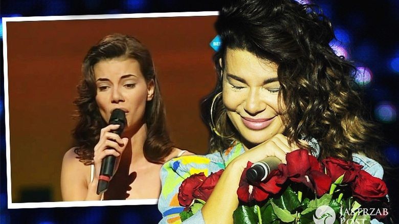 Edyta Górniak sukienka na Eurowizji 1994