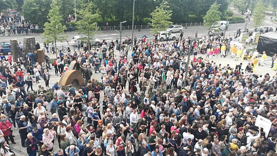 Chętnych, by już pierwszego dnia odwiedzić centrum było mnóstwo