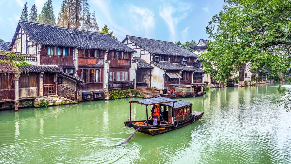 Wuzhen to stare, liczące 60-tys. mieszkańców miasteczko ze starochińską architekturą