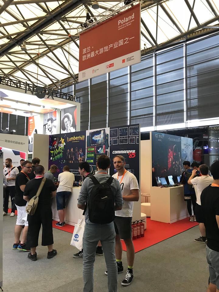 Polskie stoisko na ChinaJoy 