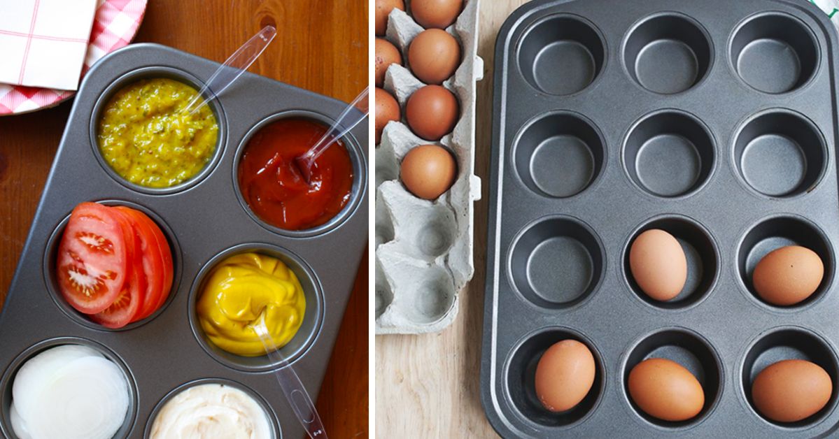 11 Unusual Applications of Muffin Trays. It's Not Just the Kitchen Where They Can Come in Handy
