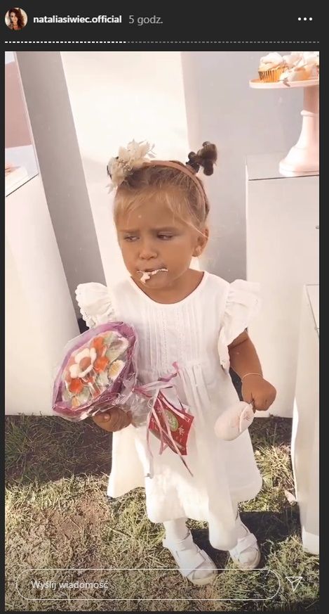 Urodziny córki Natalii Siwec