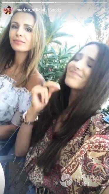 Marina Łuczenko i Sara Boruc razem na wakacjach