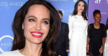 Angelina Jolie z córkami na premierze filmu! Shiloh coraz bardziej wygląda jak chłopiec