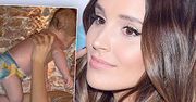 Ale figura! Marina pokazała całą sylwetkę w bikini pół roku po porodzie! Zmyła też makijaż!