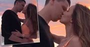 Marina Łuczenko i Wojtek Szczęsny namiętnie całują się na plaży! Opublikowali gorący film z wakacji! [WIDEO]
