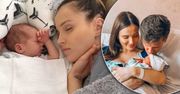 Marina pokazała zdjęcia z synem prosto z porodówki! Wszystko z okazji pierwszych urodzin Liama!
