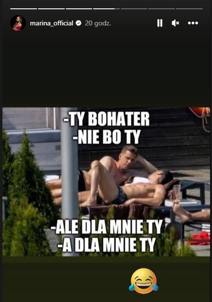 Marina i Ania Lewandowska żartują z Roberta i Wojtka