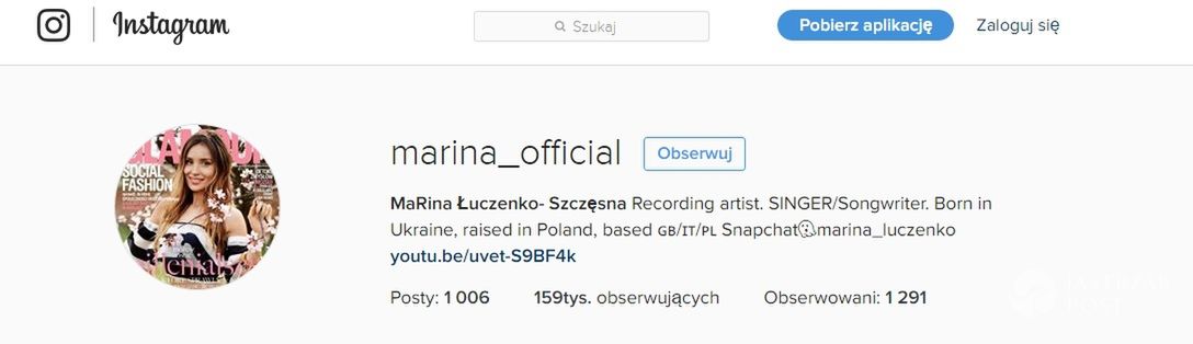 Marina Łuczenko przyjęła po ślubie nazwisko Wojciecha Szczęsnego