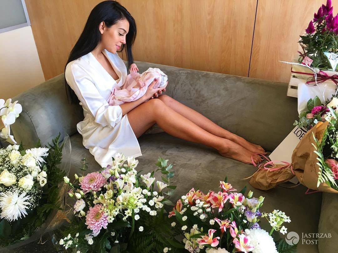 Georgina Rodriguez z dzieckiem