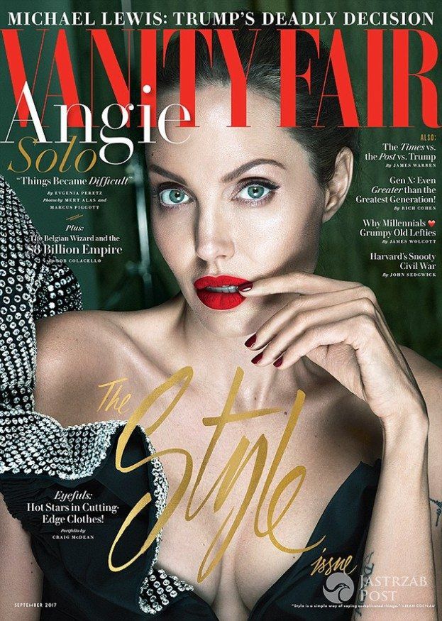 Angelina Jolie w Vanity Fair