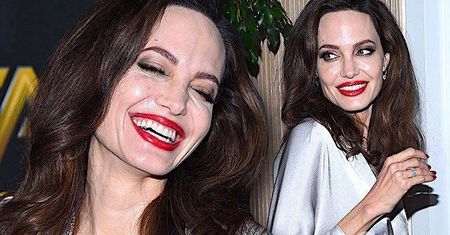 Szczuplutka Angelina Jolie olśniła w prostej kreacji od ulubionej projektantki księżnej Kate! Wyglądała jak laleczka!