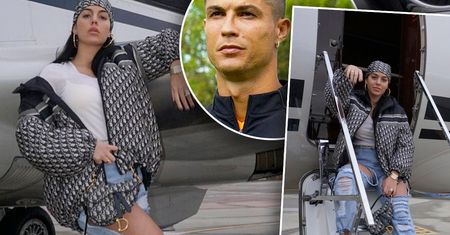 Prywatny samolot Ronaldo ocieka bogactwem. W środku wygląda jak luksusowy apartament. Georgina pokazała fotki