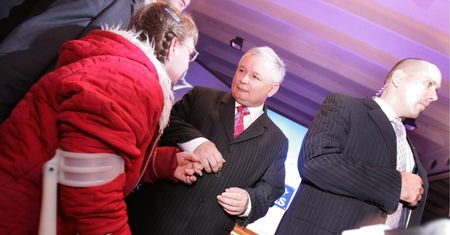 Niepełnosprawna pani Bogumiła blokowała drogę autobusowi