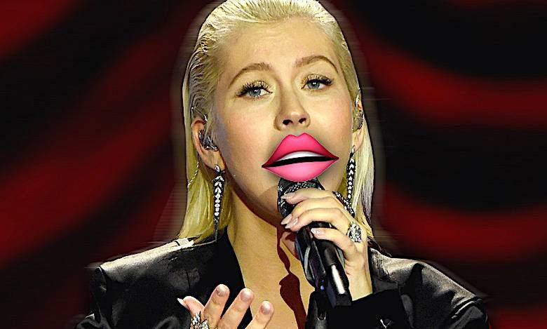 christina aguilera usta