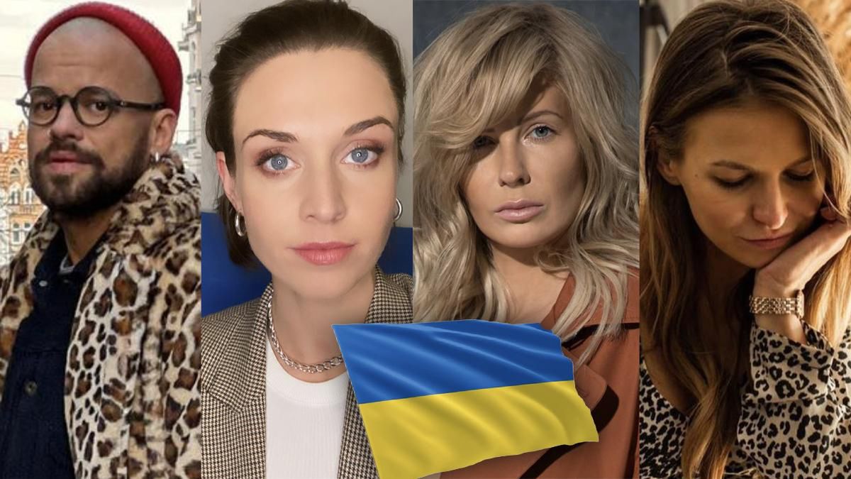 Gwiazdy solidaryzują się z Ukrainą: Michał Piróg, Julia Kamińska, Edyta Pazura, Anna Lewandowska...
