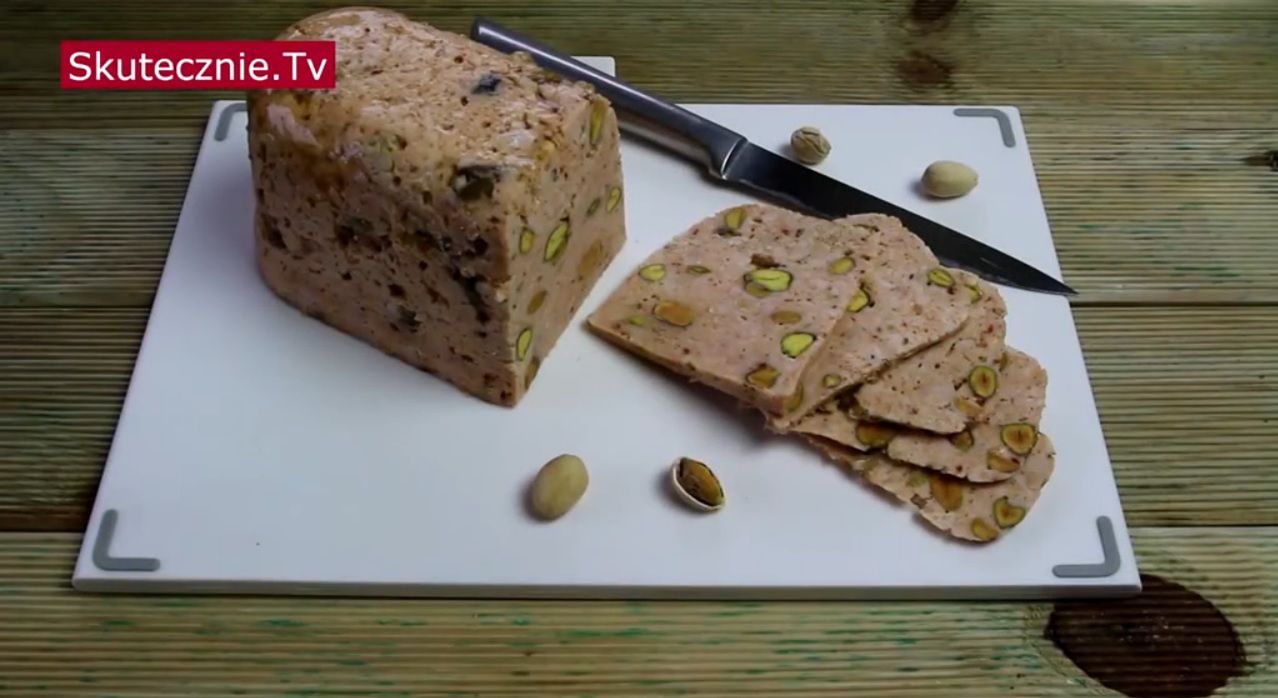 Mielonka z pistacjami na świąteczny stół