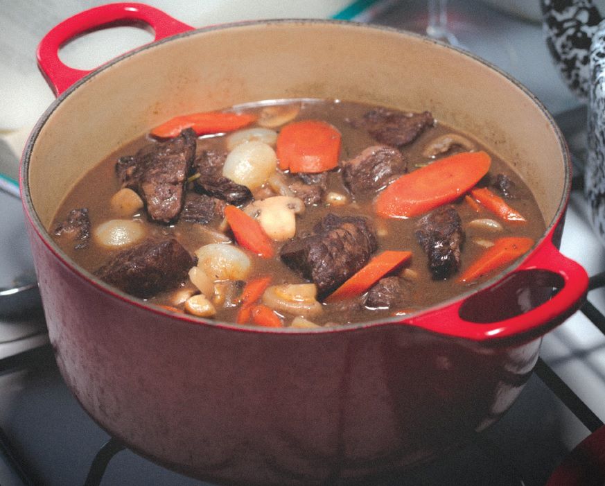 Bouef bourguignon. Przepis Julii Child
