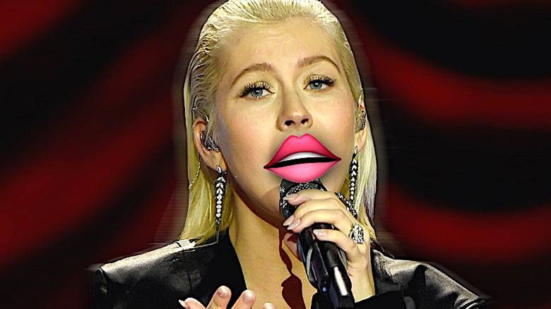 christina aguilera usta