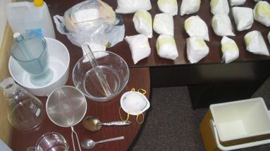 Policja wykryła wytwórnię amfetaminy i znalazła 11,5 kg narkotyku