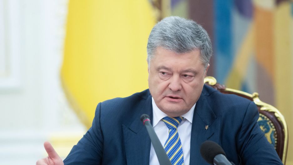 Petro Poroszenko, prezydent Ukrainy. 