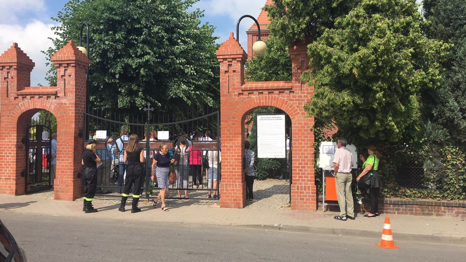 Na pogrzebie Kristiny zgromadził się tłumy