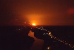Pożar i eksplozje w składzie artyleryjskim na Ukrainie. Ewakuowano prawie 30 tys. mieszkańców