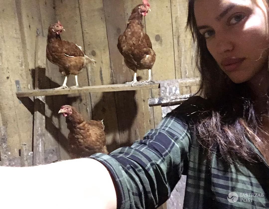 Irina Shayk w kurniku