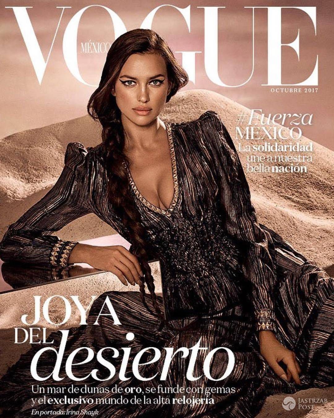 Irina  Shayk w najnowszej sesji dla Vogue'a