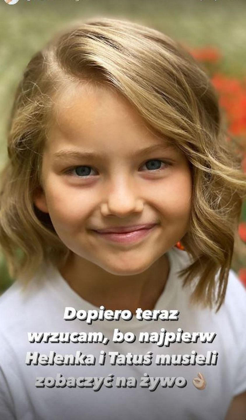 Agata Rubik pokazała córkę Alicję