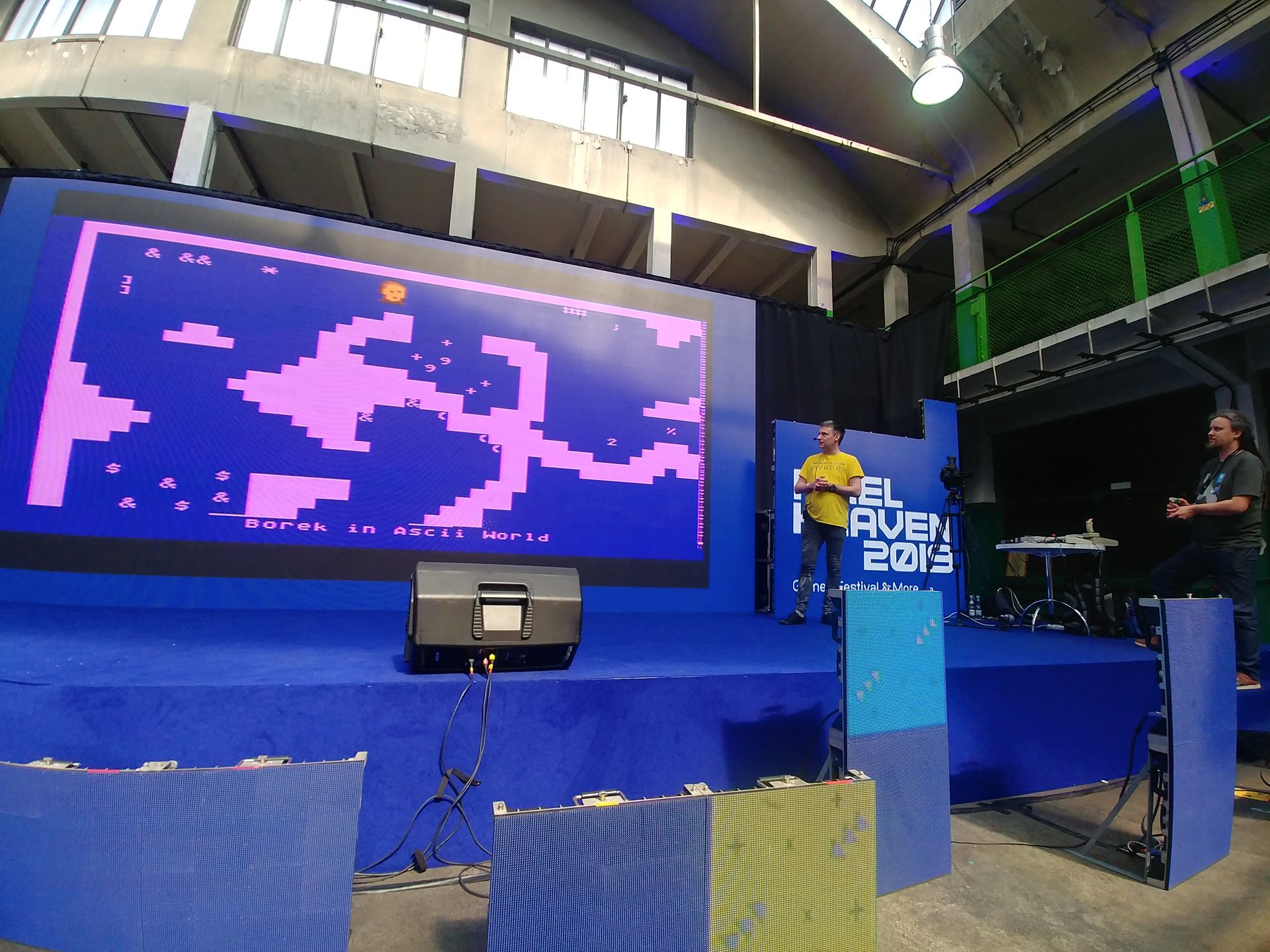Gra Borek in ascanii world stworzona podczas 8bit Game Jam 