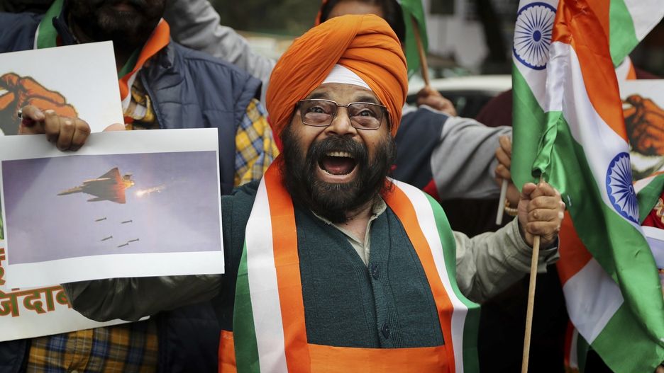 Nacjonalista w Indiach cieszy się z ataku na Pakistan
