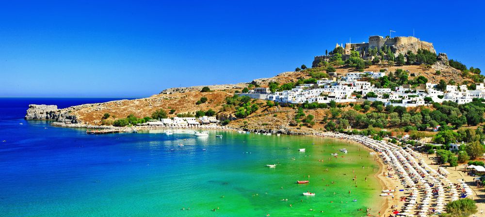 Na Rodos nie można ominąć Lindos