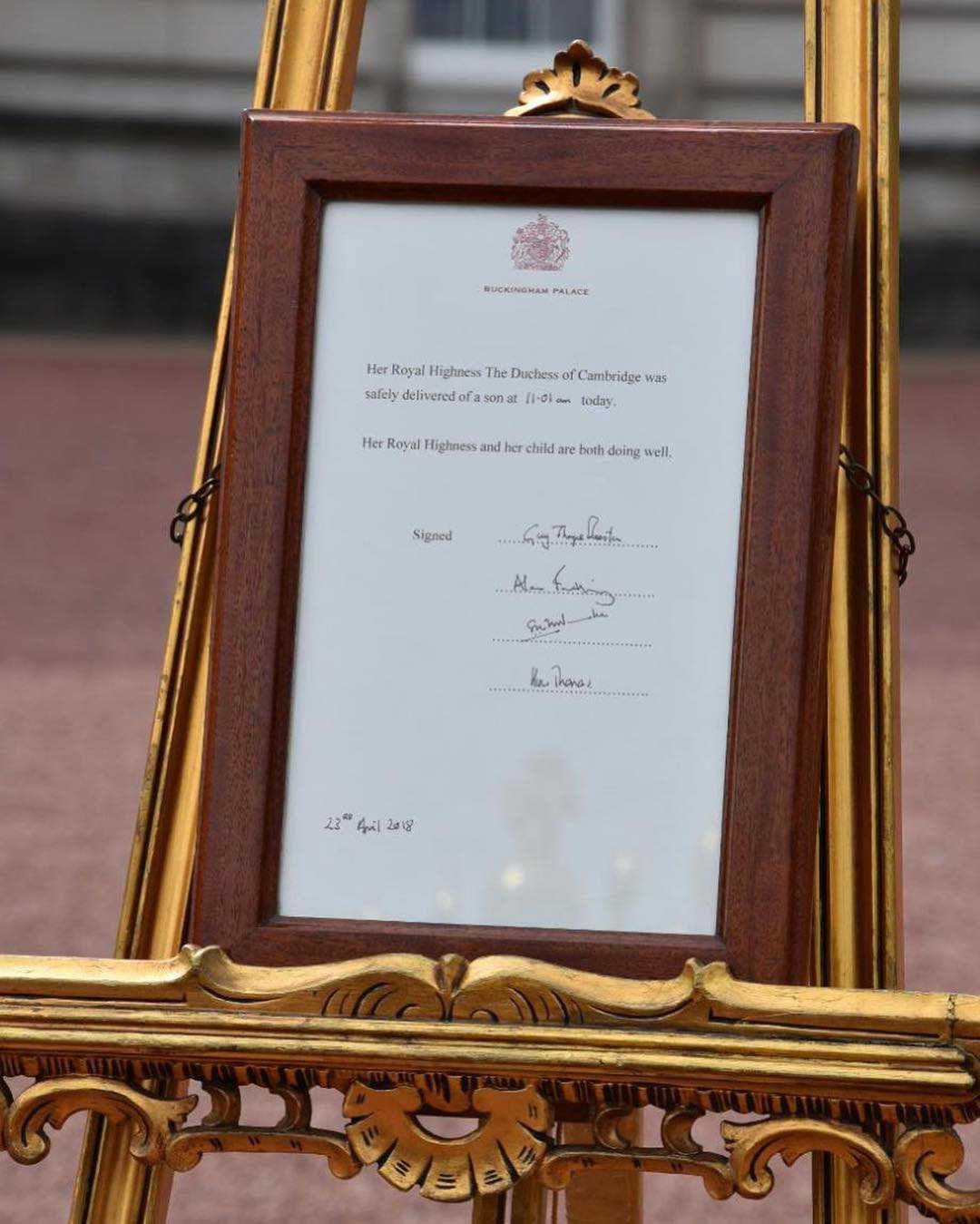 Księżna Kate urodziła syna