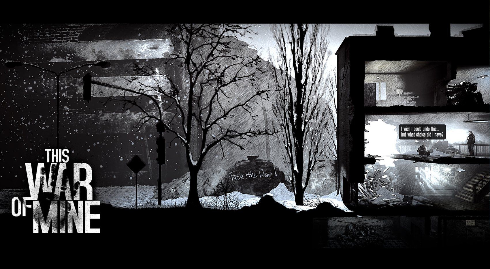 Screen z gry "This War of Mine". 