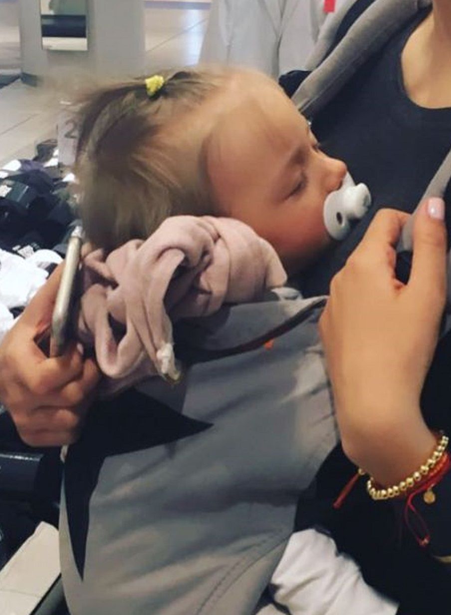 Paulina Krupińska pokazał córkę Antoninę