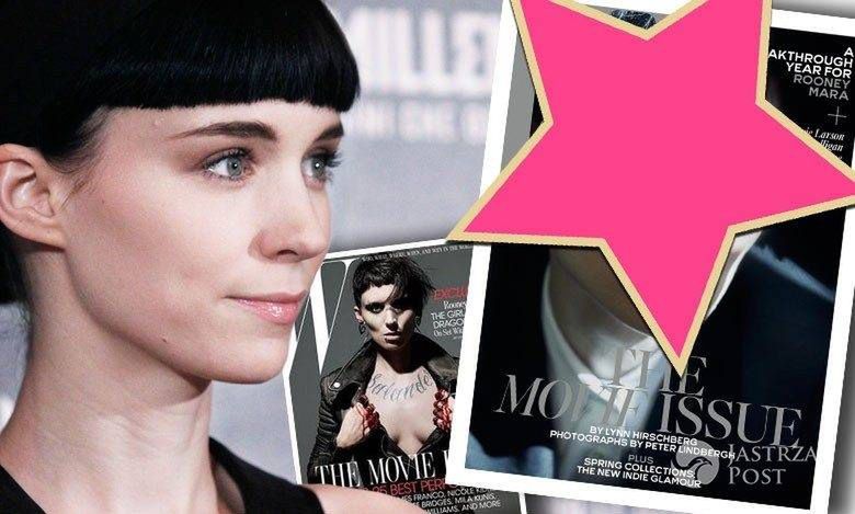 Rooney Mara nowa fryzura W Magazine